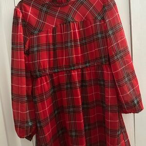 Hanna Andersson Red Plaid Dress